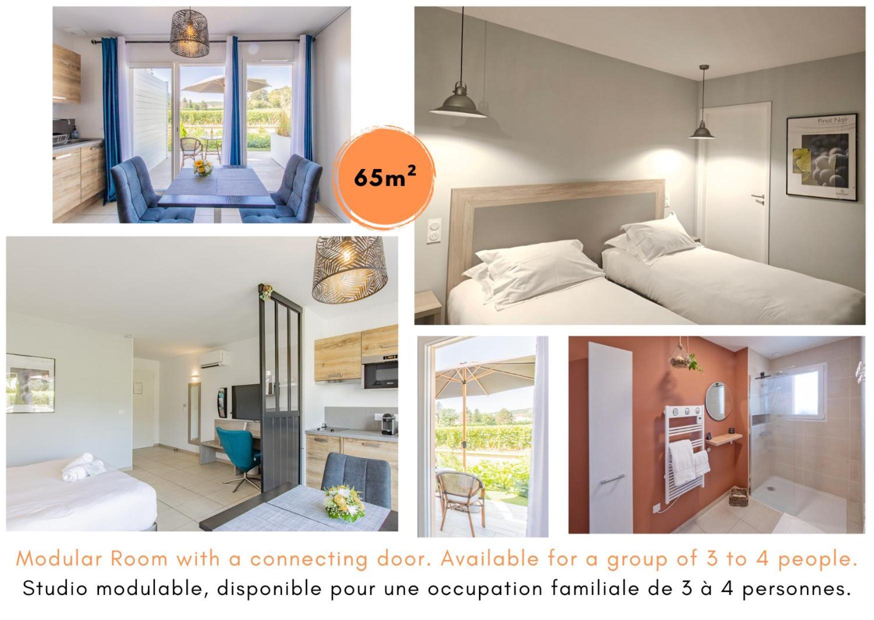 Le Maconnais Guest House Vinzelles ภายนอก รูปภาพ